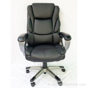 Gestionnaire Swivel Leather Pu Ergononic Executive Chair